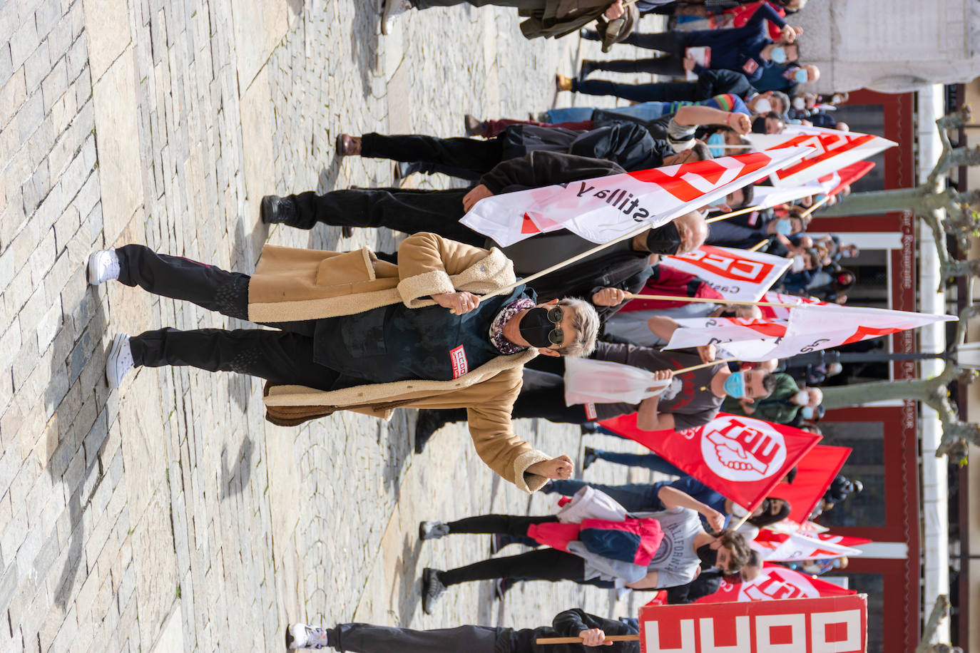 Fotos: Manifestación del Primero de Mayo en Palencia