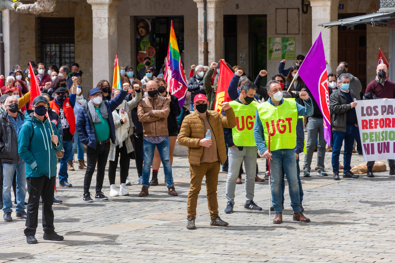 Fotos: Manifestación del Primero de Mayo en Palencia