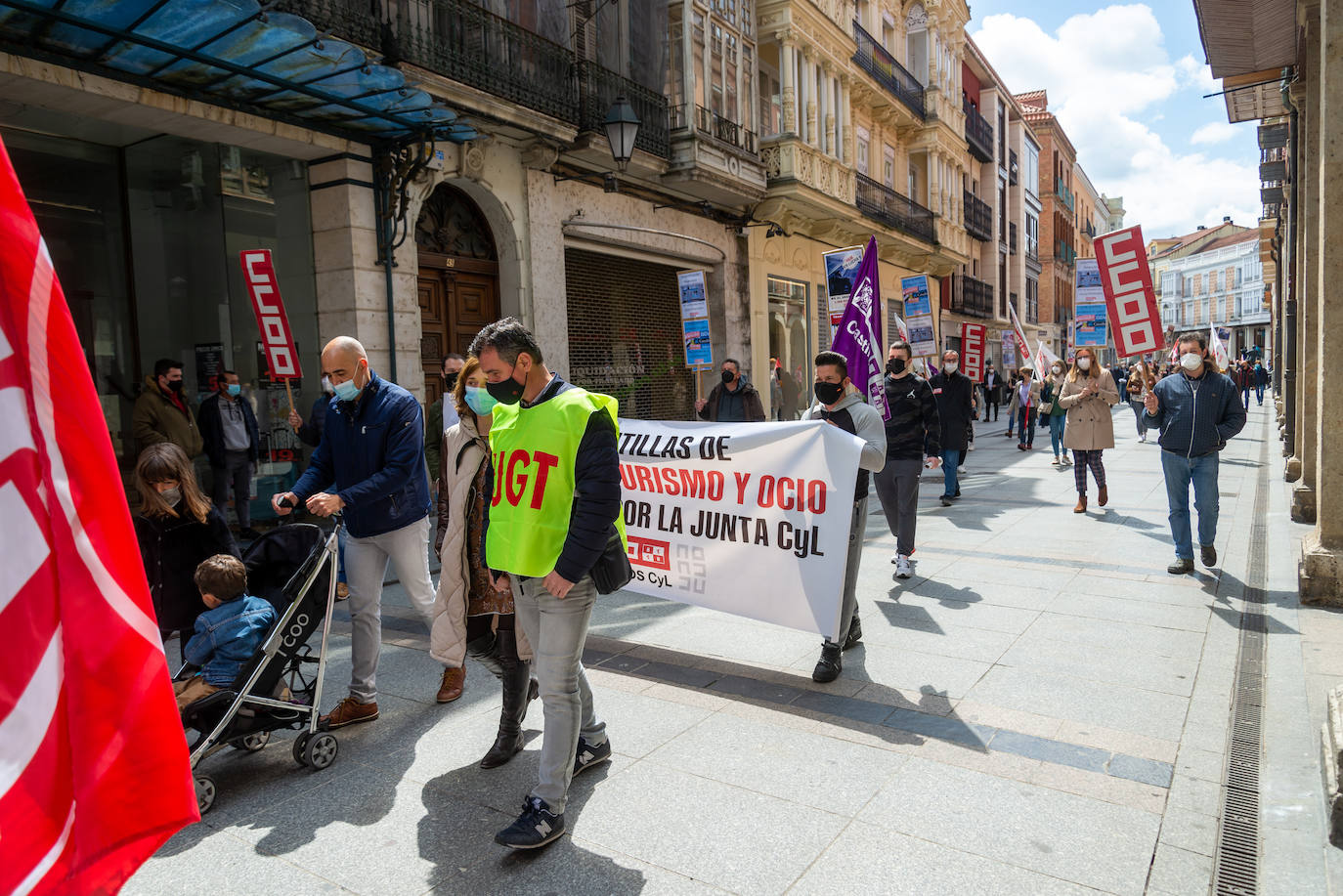 Fotos: Manifestación del Primero de Mayo en Palencia