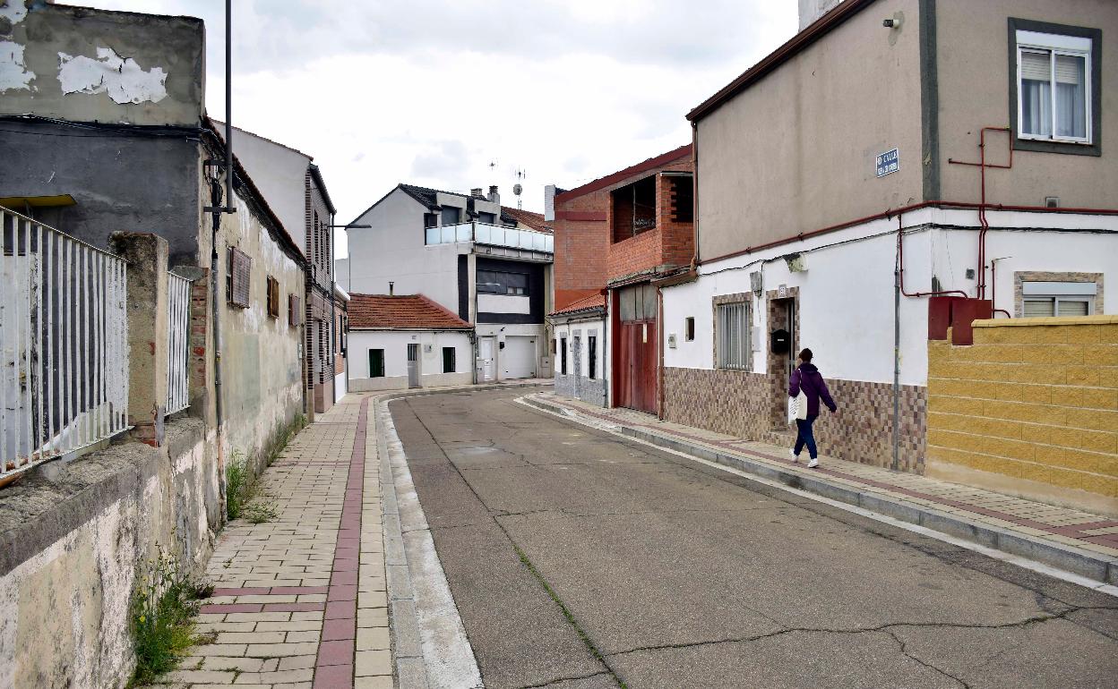 Una de las calles del barrio Belén, formada, en su mayoría por casas molineras