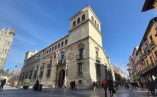 Sede de la Diputación Provincial de León.