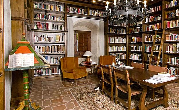 Uno de los despachos de la Fundación Joaquín Díaz.