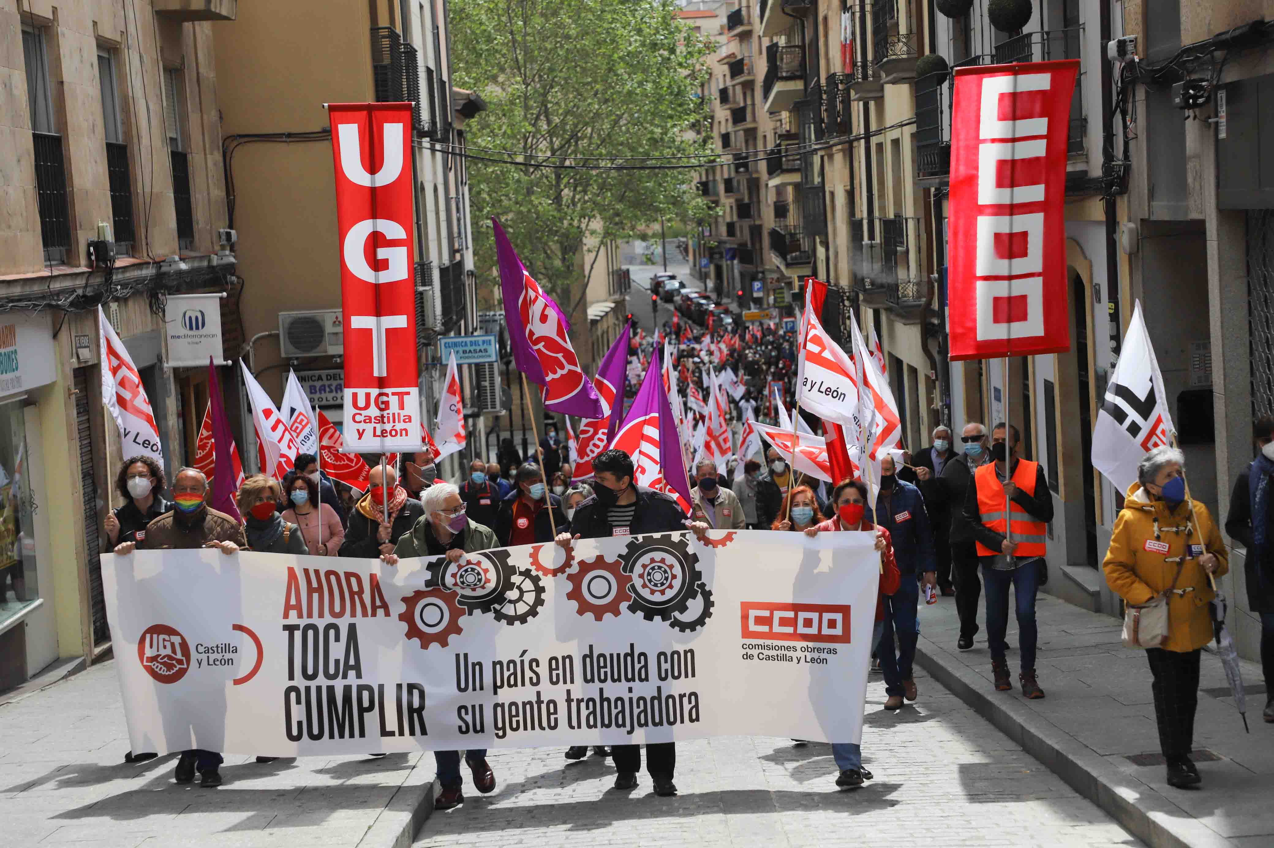 Manifestación por el Día del Trabajador