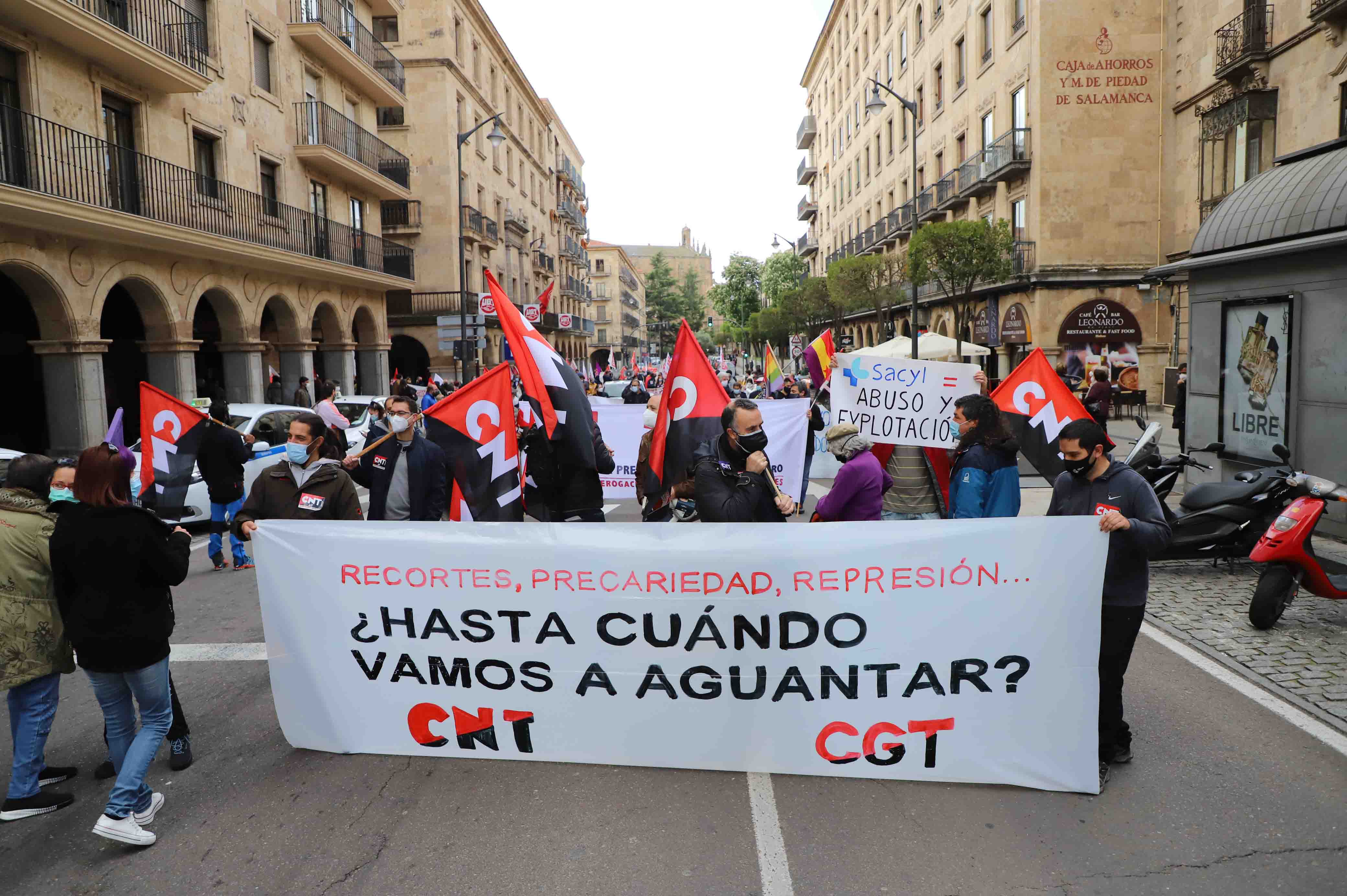 Manifestación por el Día del Trabajador