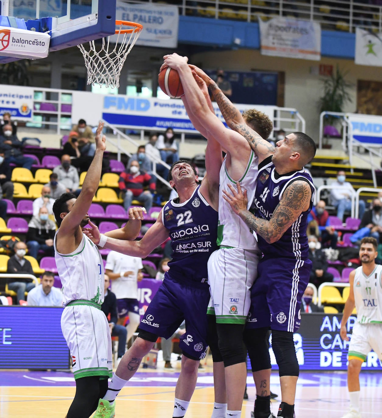 Fotos: Real Valladolid de Baloncesto 83 - 88 Tau Castelló