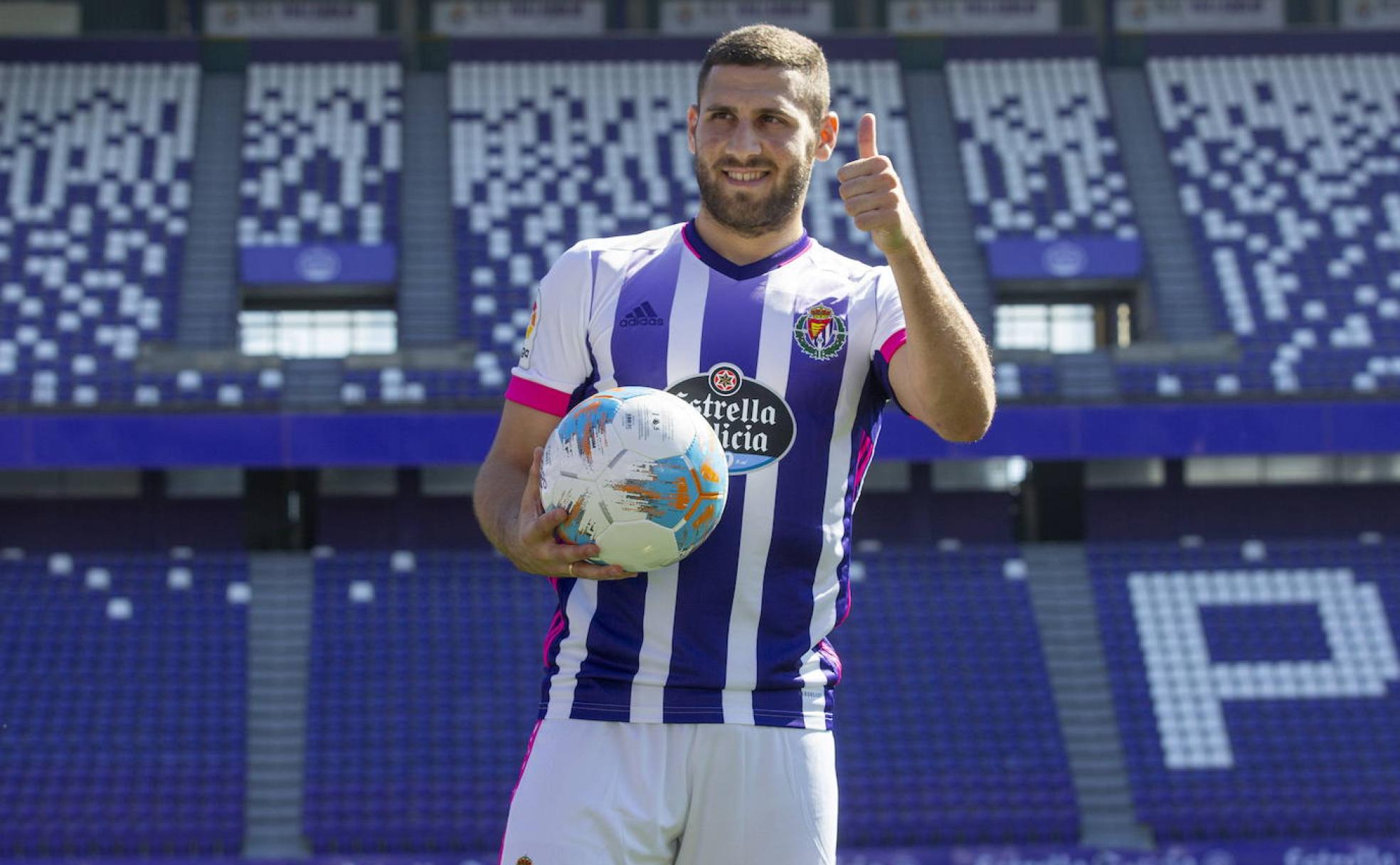 El delantero del Real Valladolid, Shon Weissman 