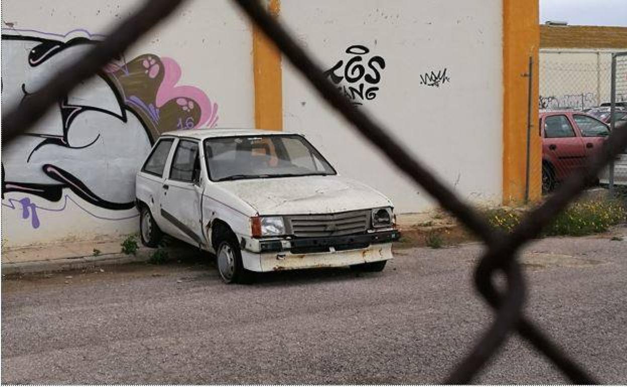 El Opel Corsa de Ricart en el depósito municipal de Poble Nou en 2018. 