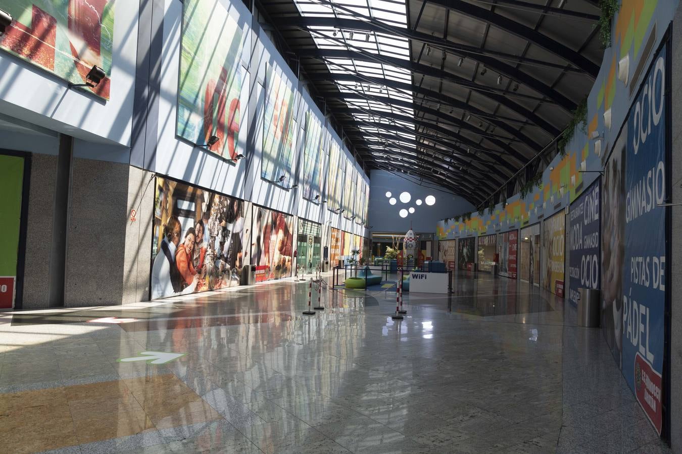 Fotos: La desoladora imagen del centro comercial Equinoccio Zaratán
