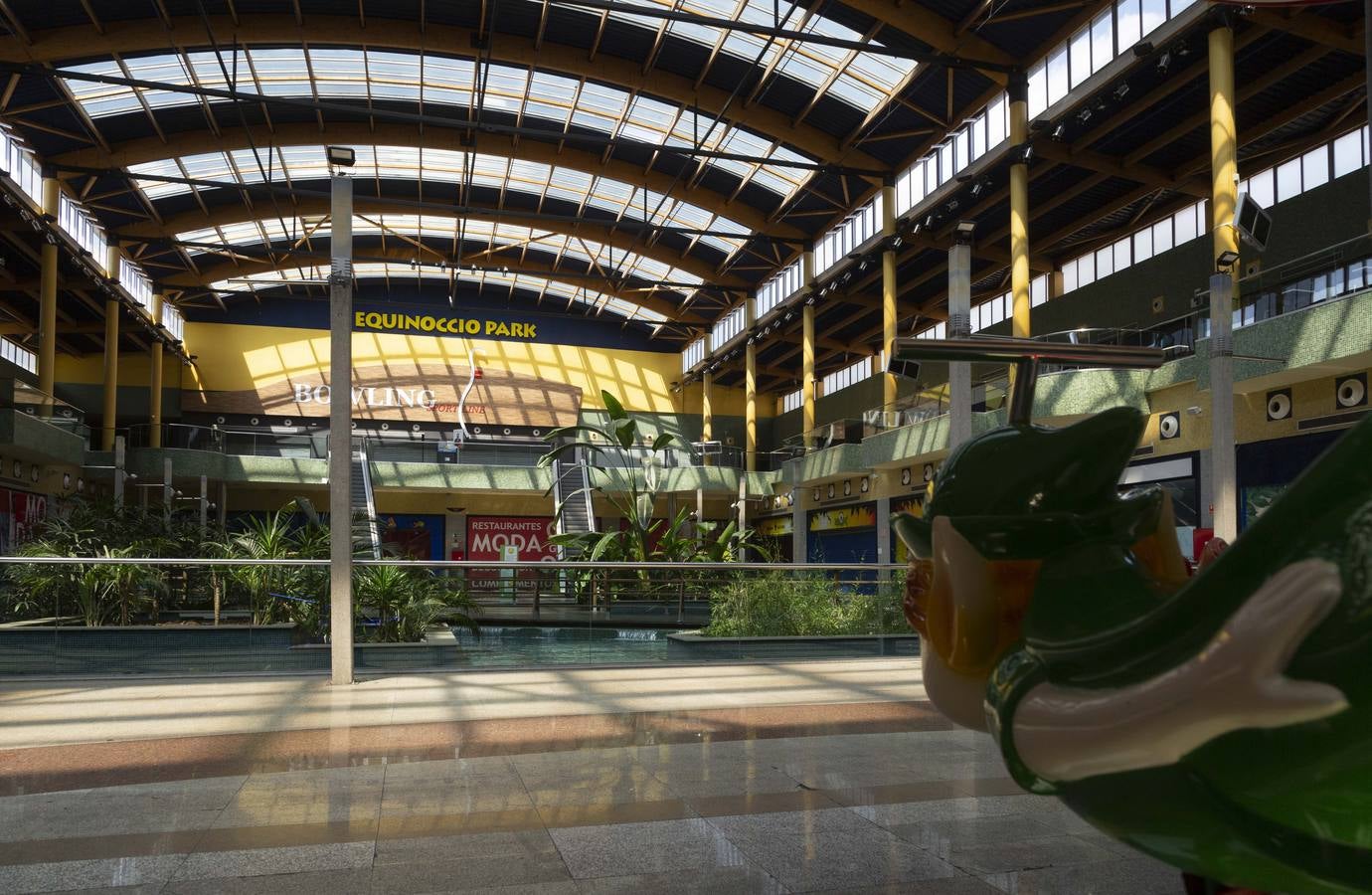 Fotos: La desoladora imagen del centro comercial Equinoccio Zaratán