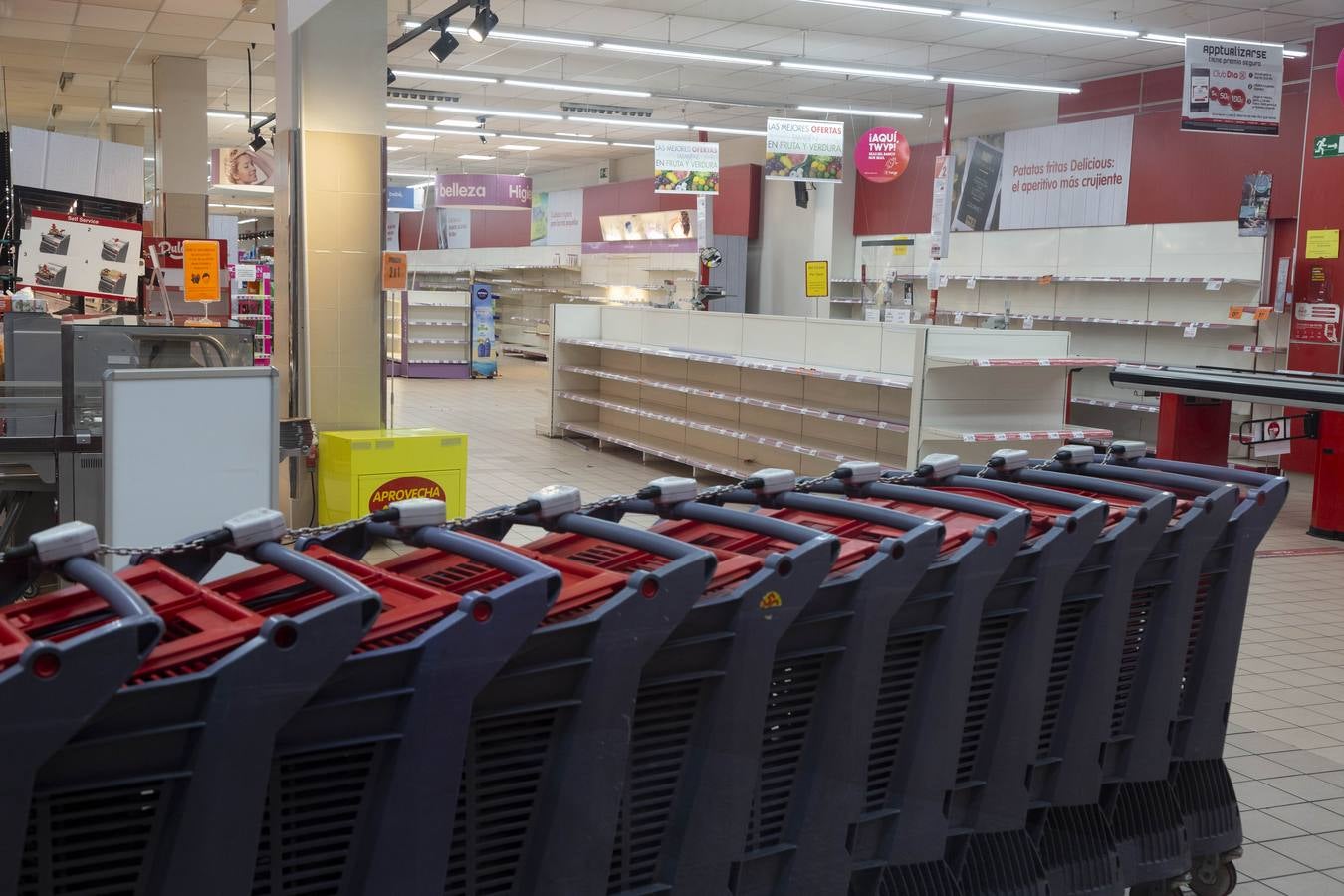 Fotos: La desoladora imagen del centro comercial Equinoccio Zaratán