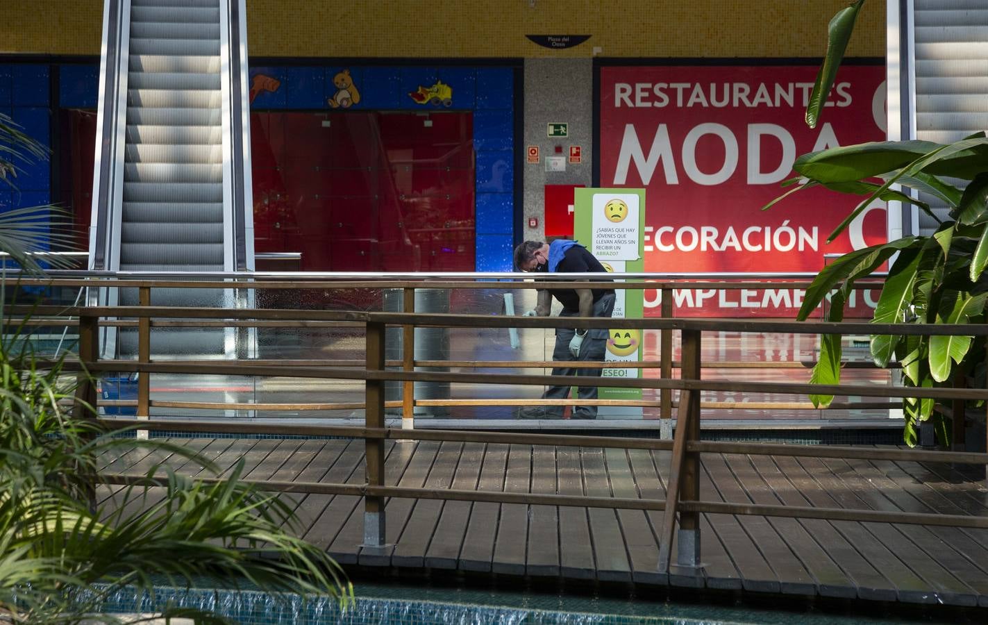 Fotos: La desoladora imagen del centro comercial Equinoccio Zaratán