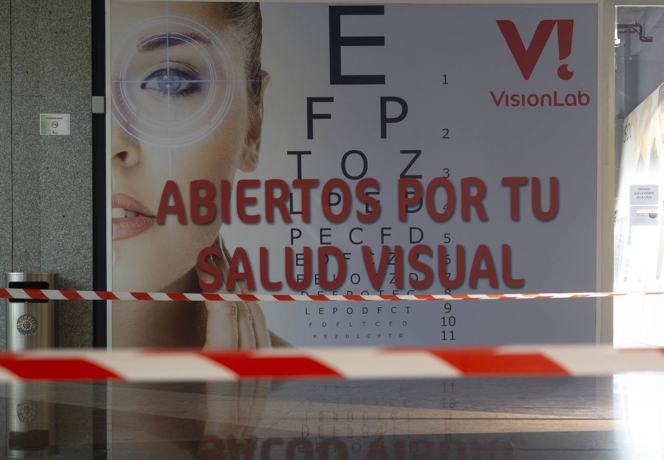Fotos: La desoladora imagen del centro comercial Equinoccio Zaratán