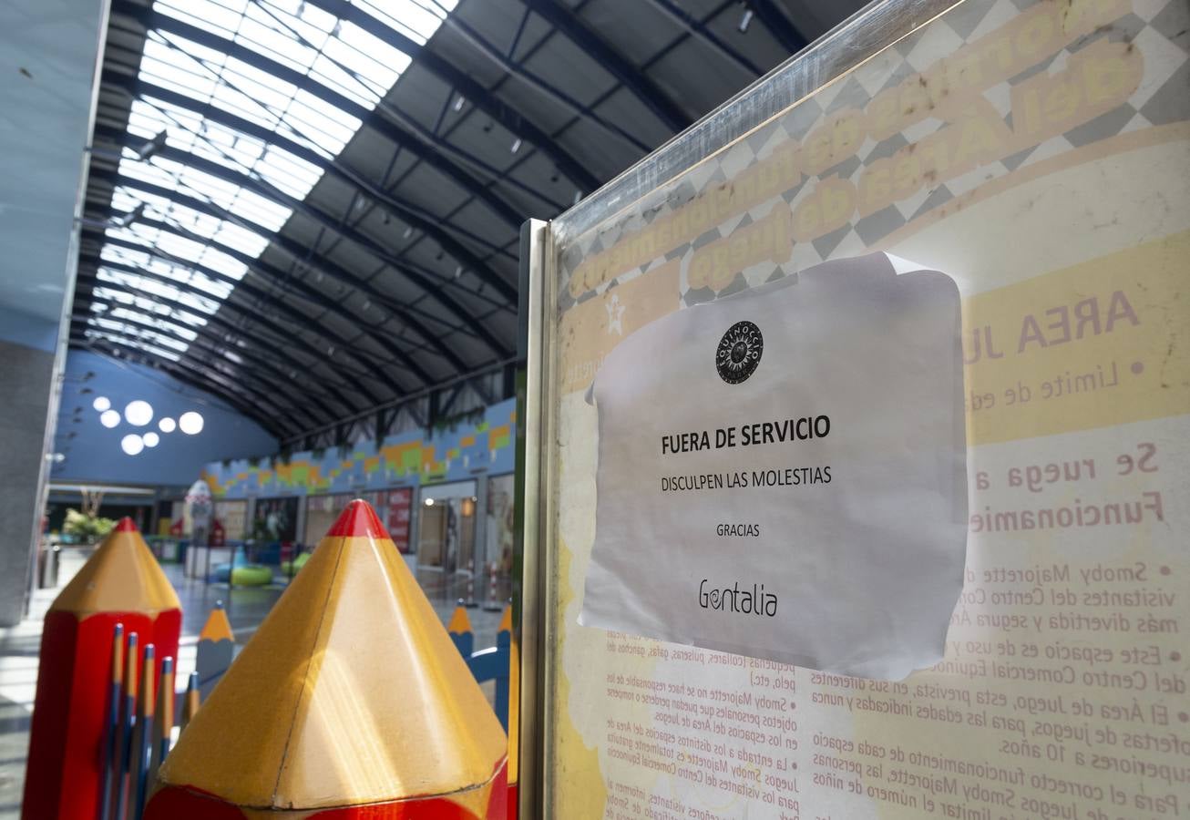 Fotos: La desoladora imagen del centro comercial Equinoccio Zaratán