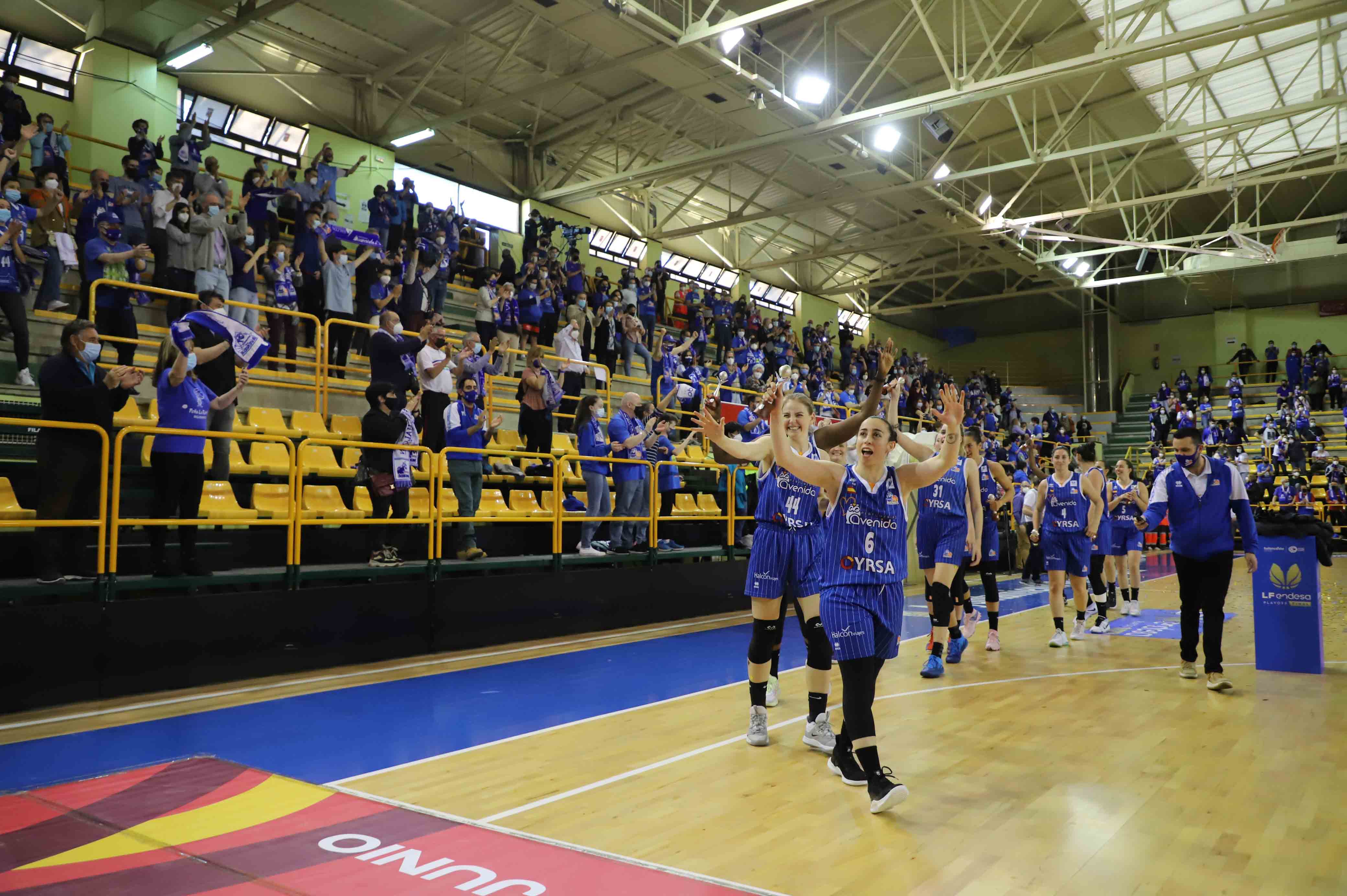 Celebración  del CB Avenida