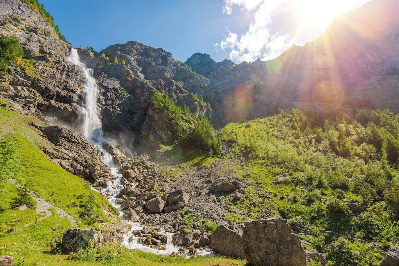 Cataratas de Engstligen (Adelboden, Suiza) 