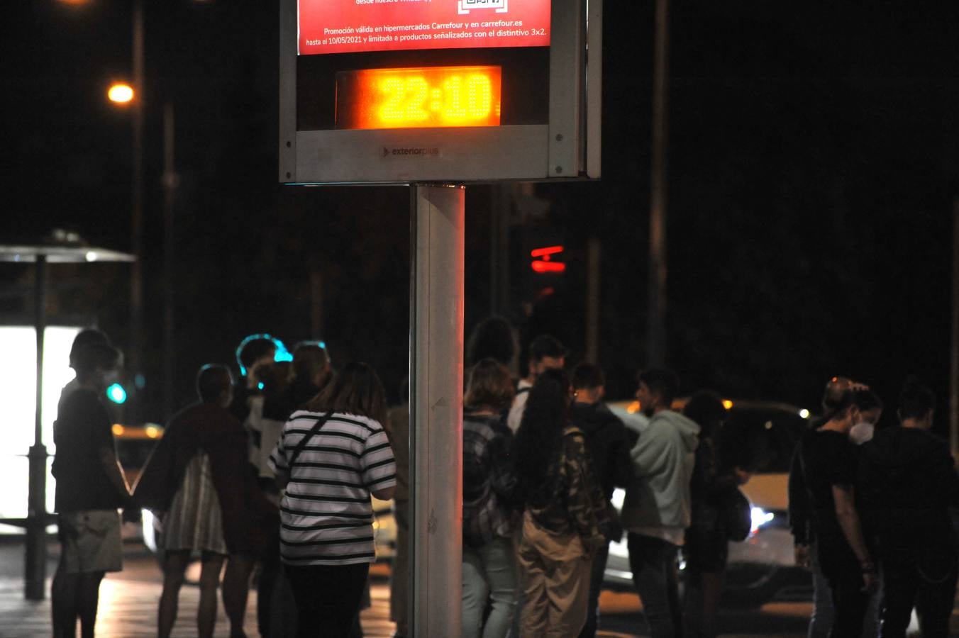 Fotos: Los vallisoletanos vacían las calles en el último toque de queda