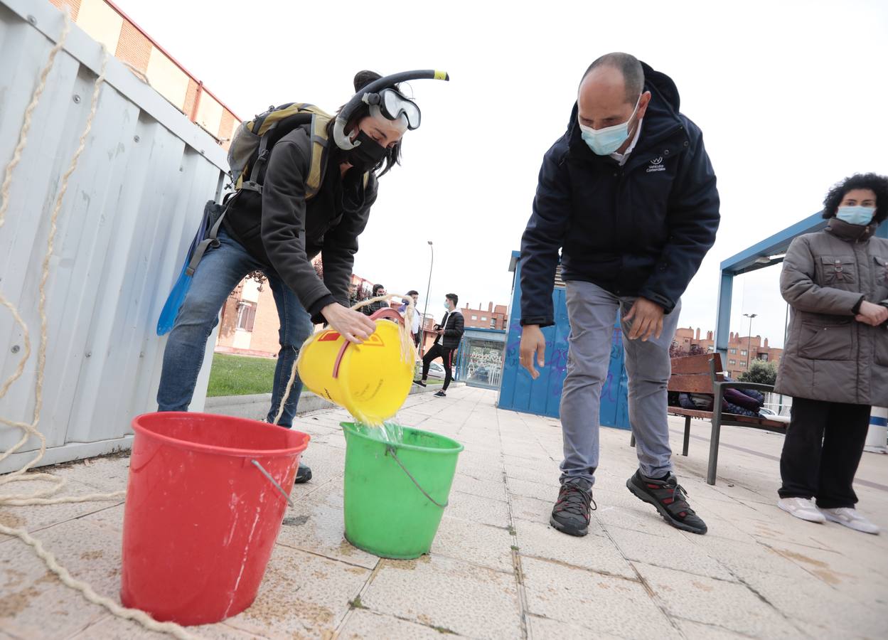 Fotos: Vecinos de La Victoria denuncia el abandono del aparcamiento del barrio
