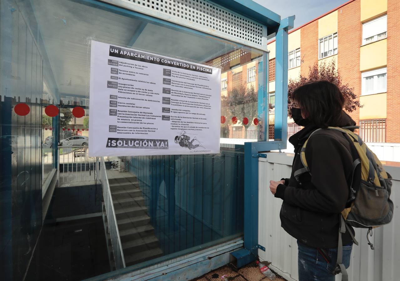 Fotos: Vecinos de La Victoria denuncia el abandono del aparcamiento del barrio