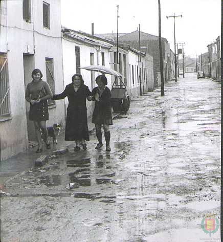 Fotos: Estampas del Valladolid antiguo (LXXIV): días de lluvia