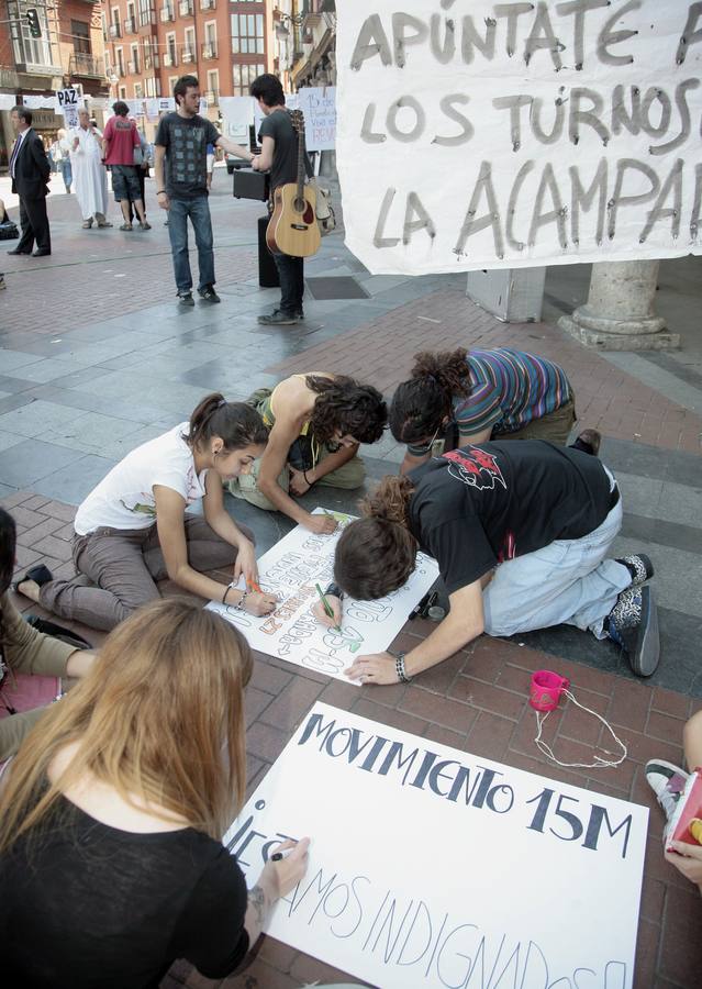 Fotos: Diez años del nacimiento del movimiento 15M en Valladolid