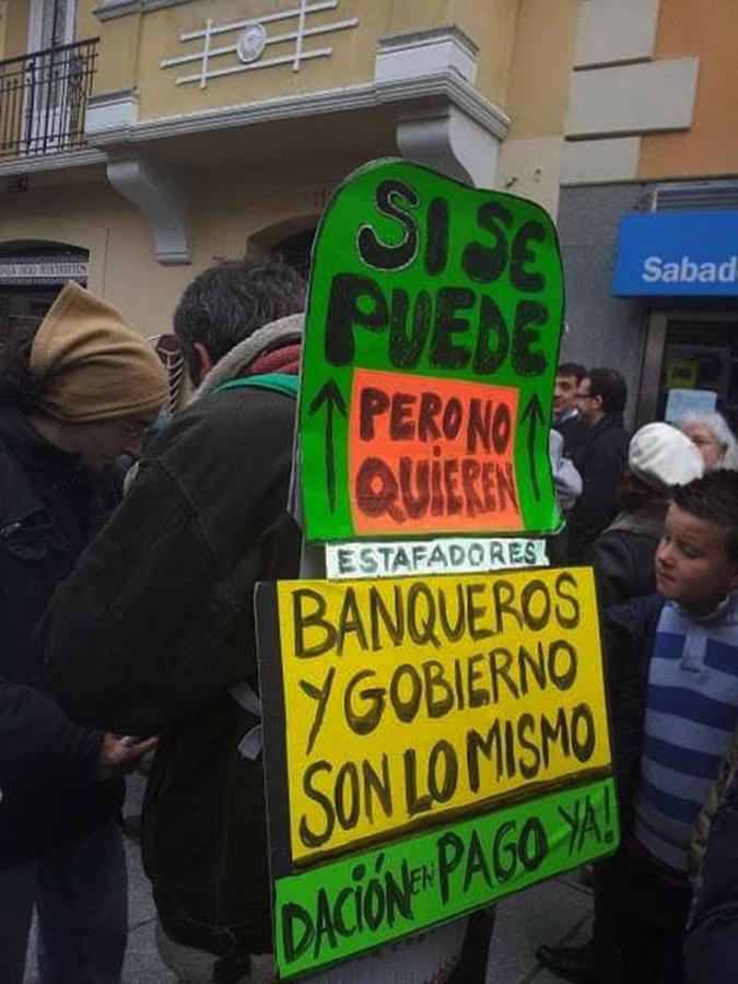 Décimo aniversario del movimiento 15-M en Segovia.