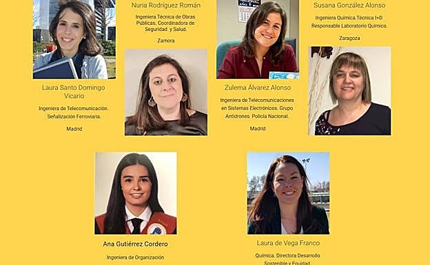 Web sobre profesionales STEM del colegio San José de Zamora.