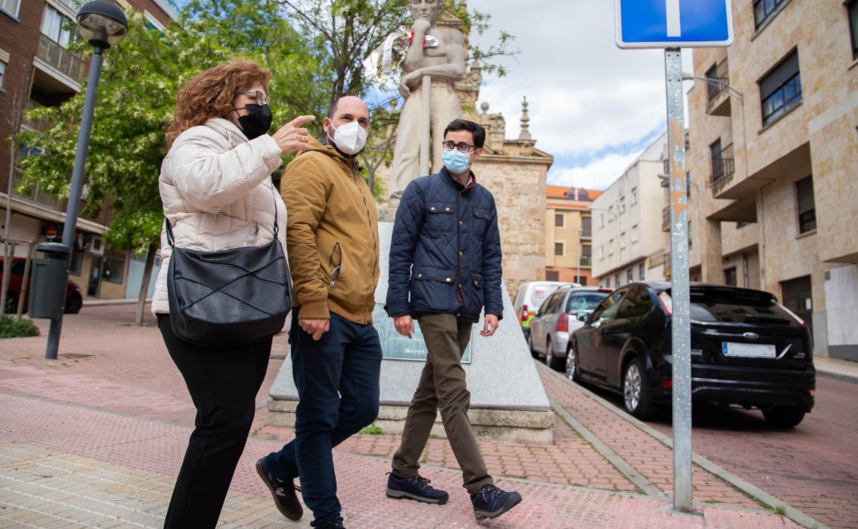 Visita por el barrio de Pizarrales 