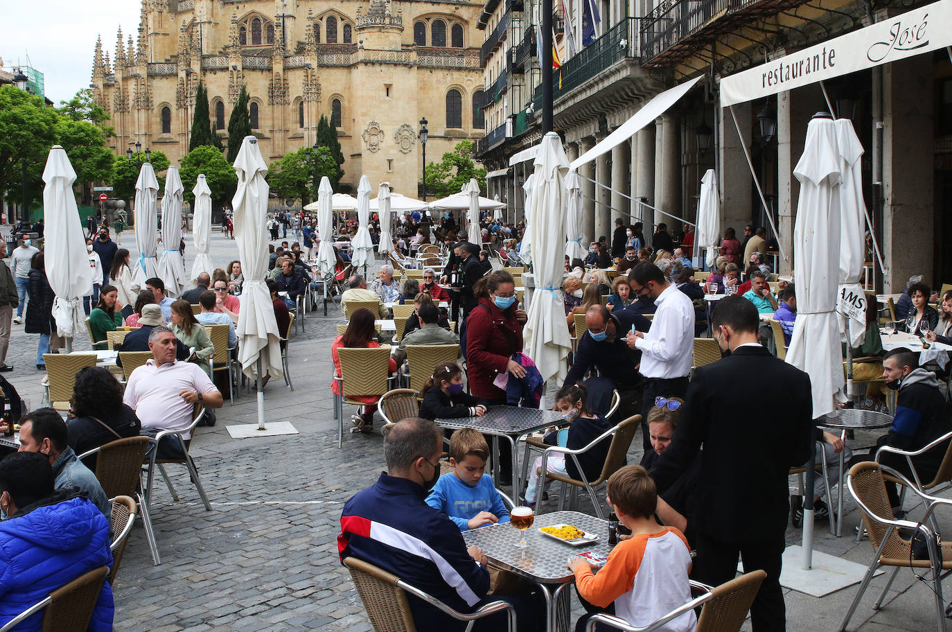 Fin de semana de reactivación turística en Segovia 