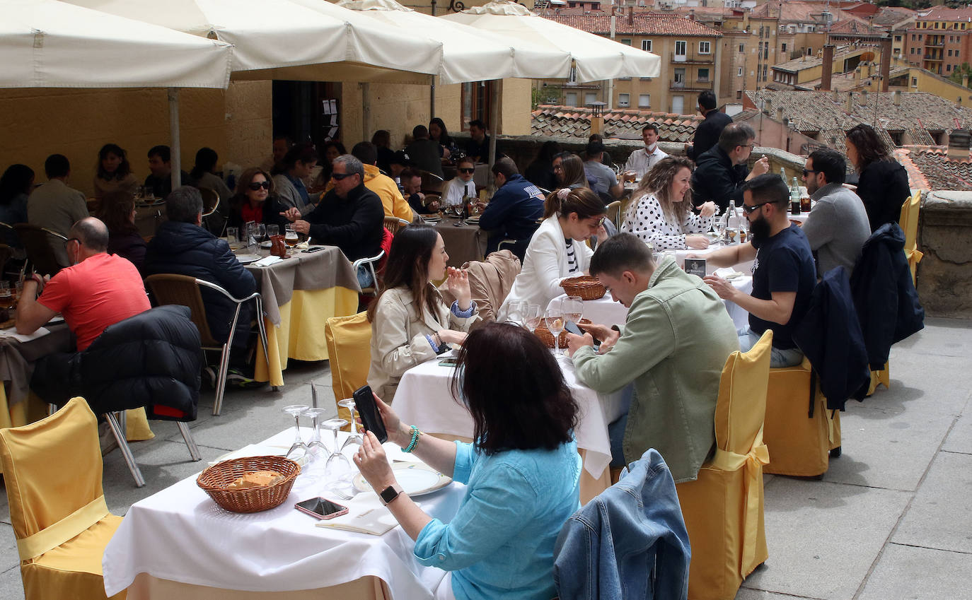 Fin de semana de reactivación turística en Segovia 