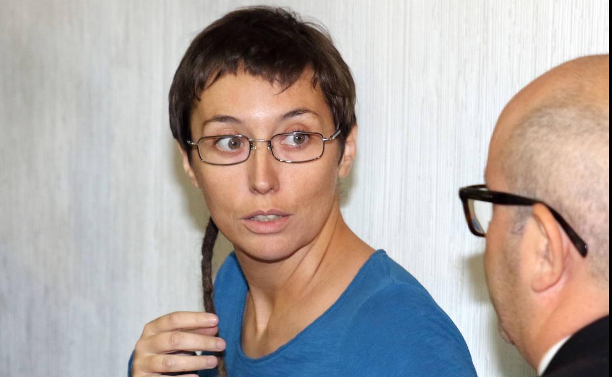 Datxu Peris, el día que compareció en el Juzgado de Sepúlveda. 