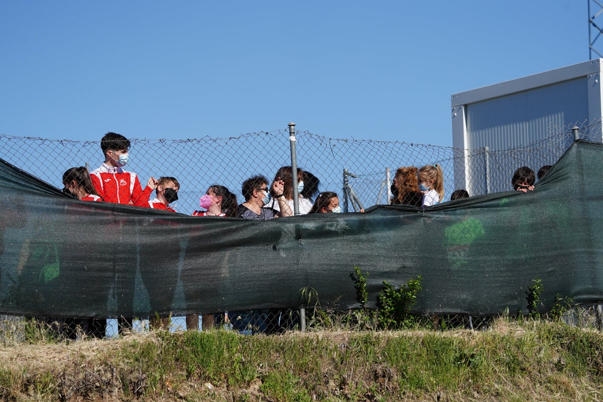 Jornada de atletismo en Las Pistas del Helmántico