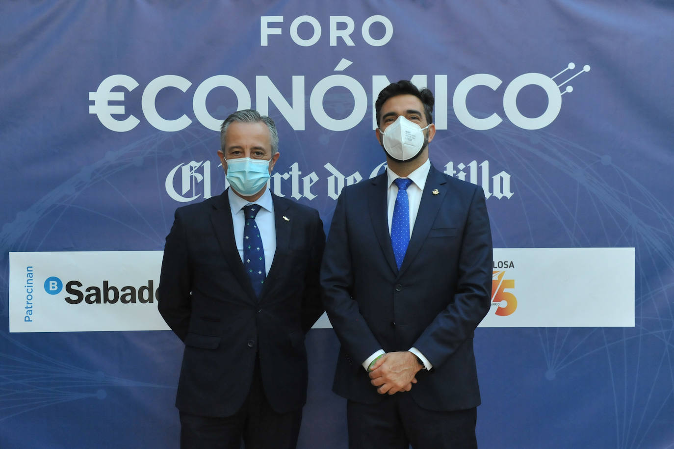 Pablo Sáez (VOX) y Javier García (VOX).