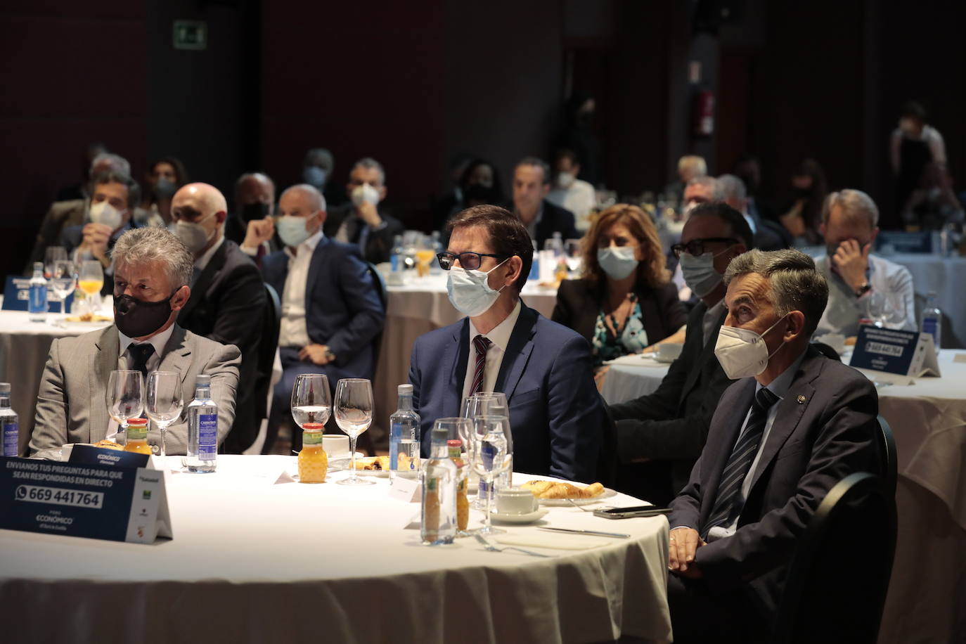 El exfutbolista, exentrenador y actual comentarista y empresario Jorge Valdano, en el Foro Económico de El Norte de Castilla.