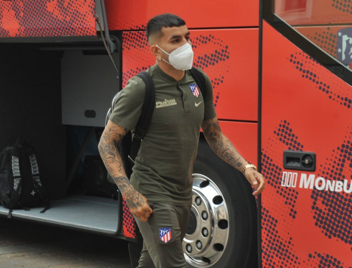 Fotos: El Atlético de Madrid llega a Valladolid