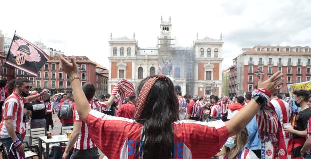 El día que Valladolid se volvió rojiblanca