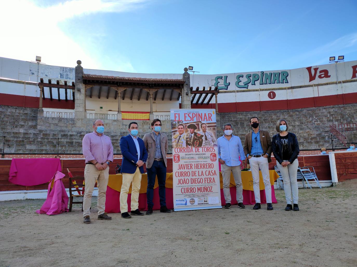 Presentación del festejo en El Espinar.