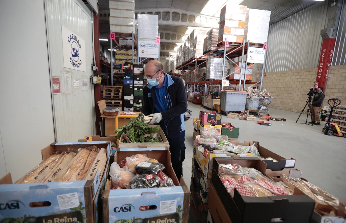 Fotos: El Banco de Alimentos de Valladolid lanza una campaña para llenar sus despensas