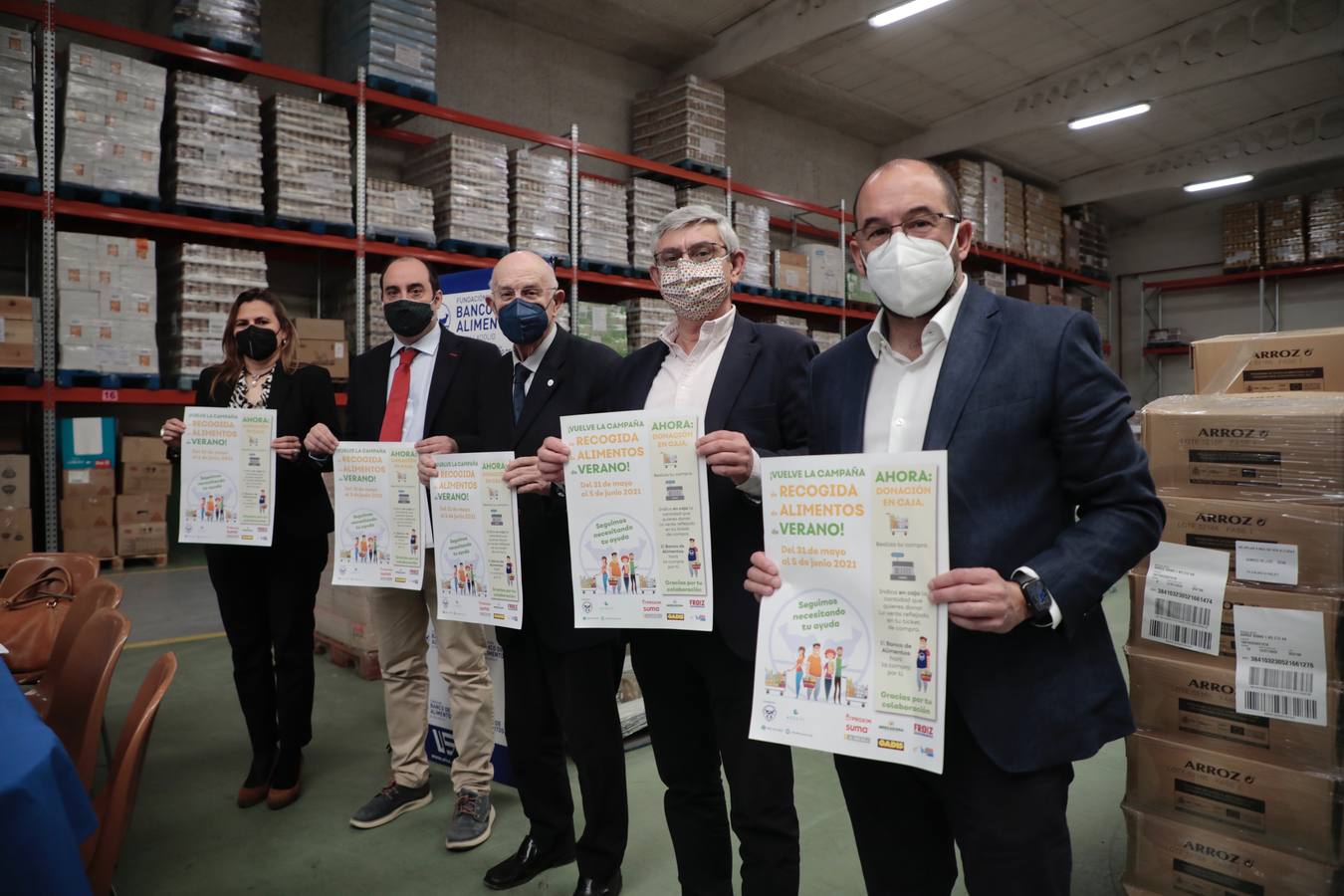 Fotos: El Banco de Alimentos de Valladolid lanza una campaña para llenar sus despensas