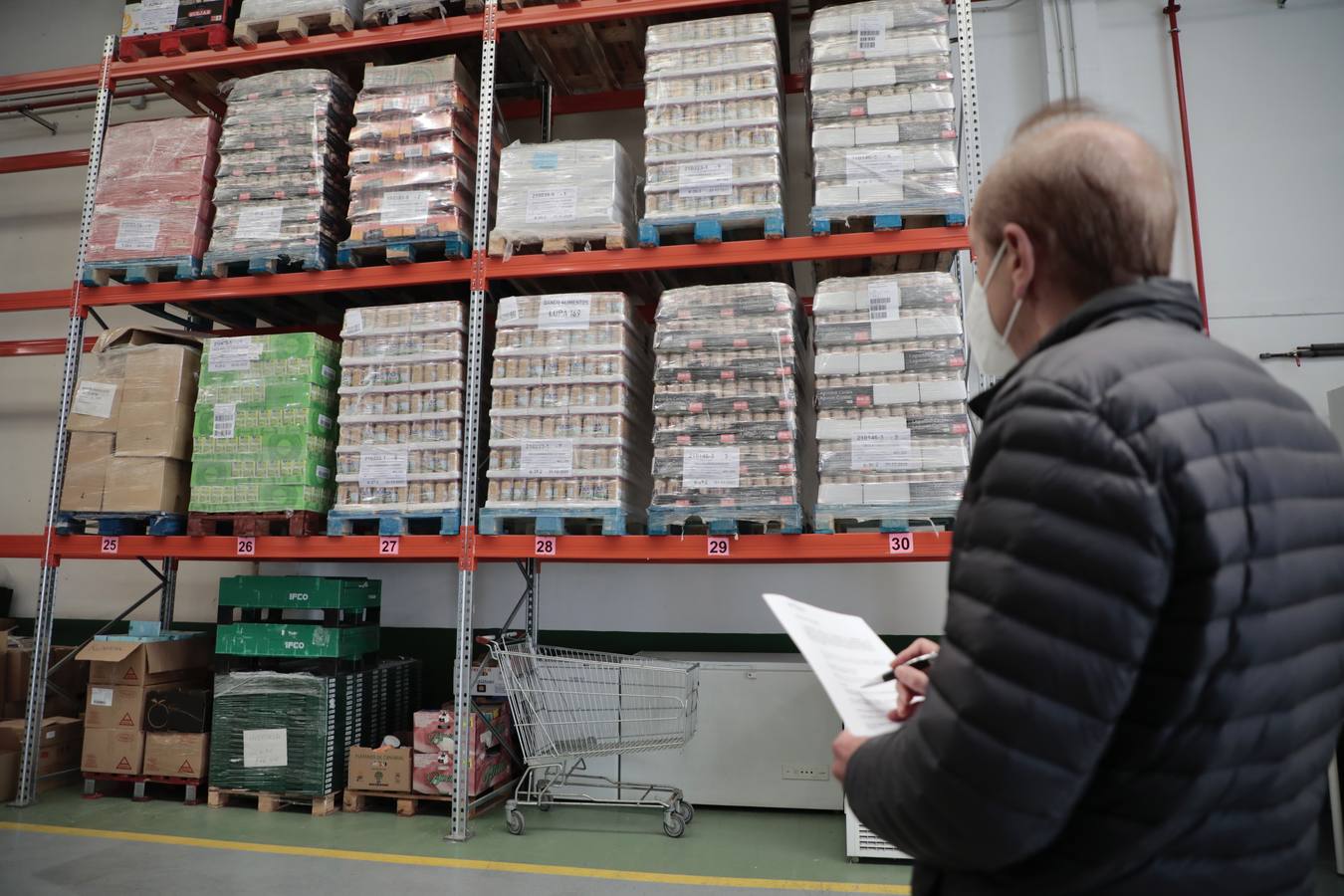 Fotos: El Banco de Alimentos de Valladolid lanza una campaña para llenar sus despensas