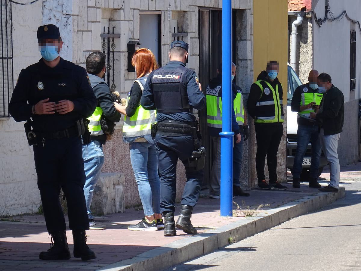 Fotos: Redada en Valladolid contra el tráfico de drogas y la prostitución