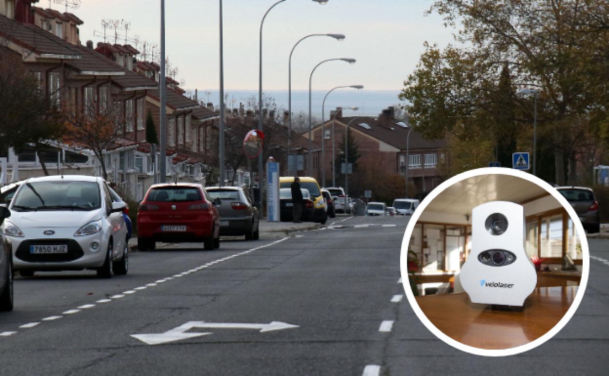 Avenida Vicente Aleixandre, en el barrio de Nueva Segovia. 