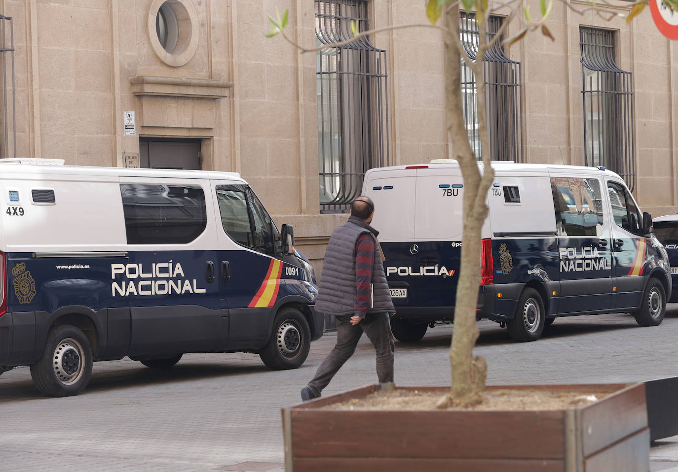 Fotos: Declaran en Palencia los detenidos en la redada de prostitución y drogas