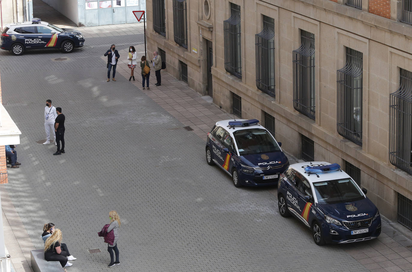 Fotos: Declaran en Palencia los detenidos en la redada de prostitución y drogas