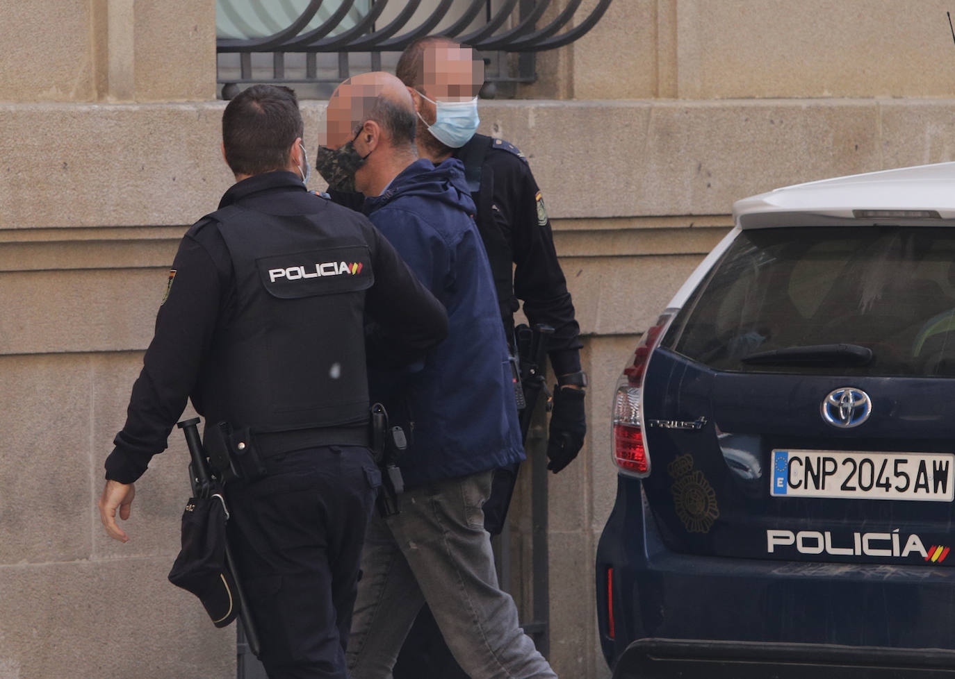 Fotos: Declaran en Palencia los detenidos en la redada de prostitución y drogas