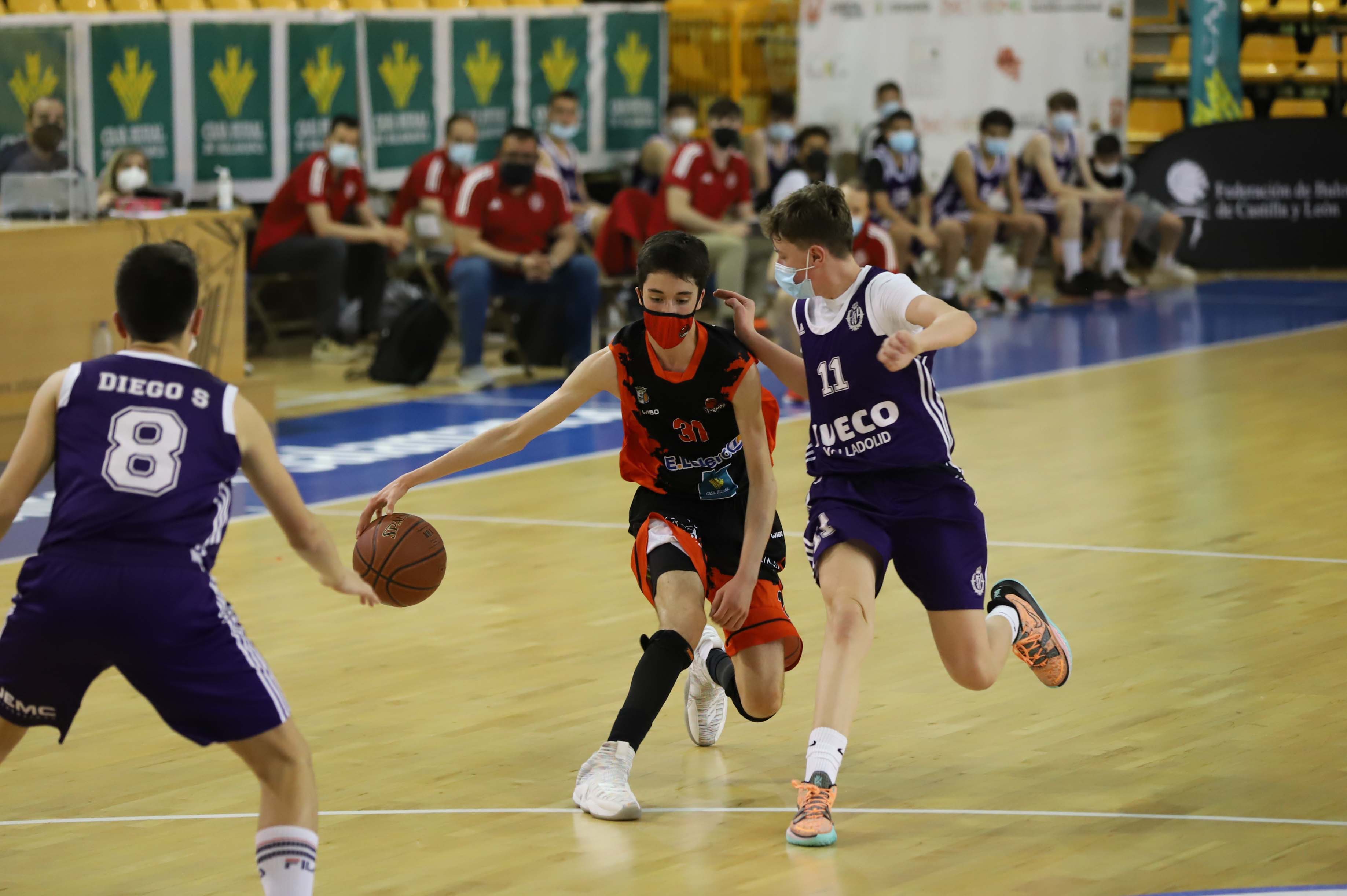 Final a cuatro masculina infantil E. Leclerc - Iveco Valladolid (65-53)