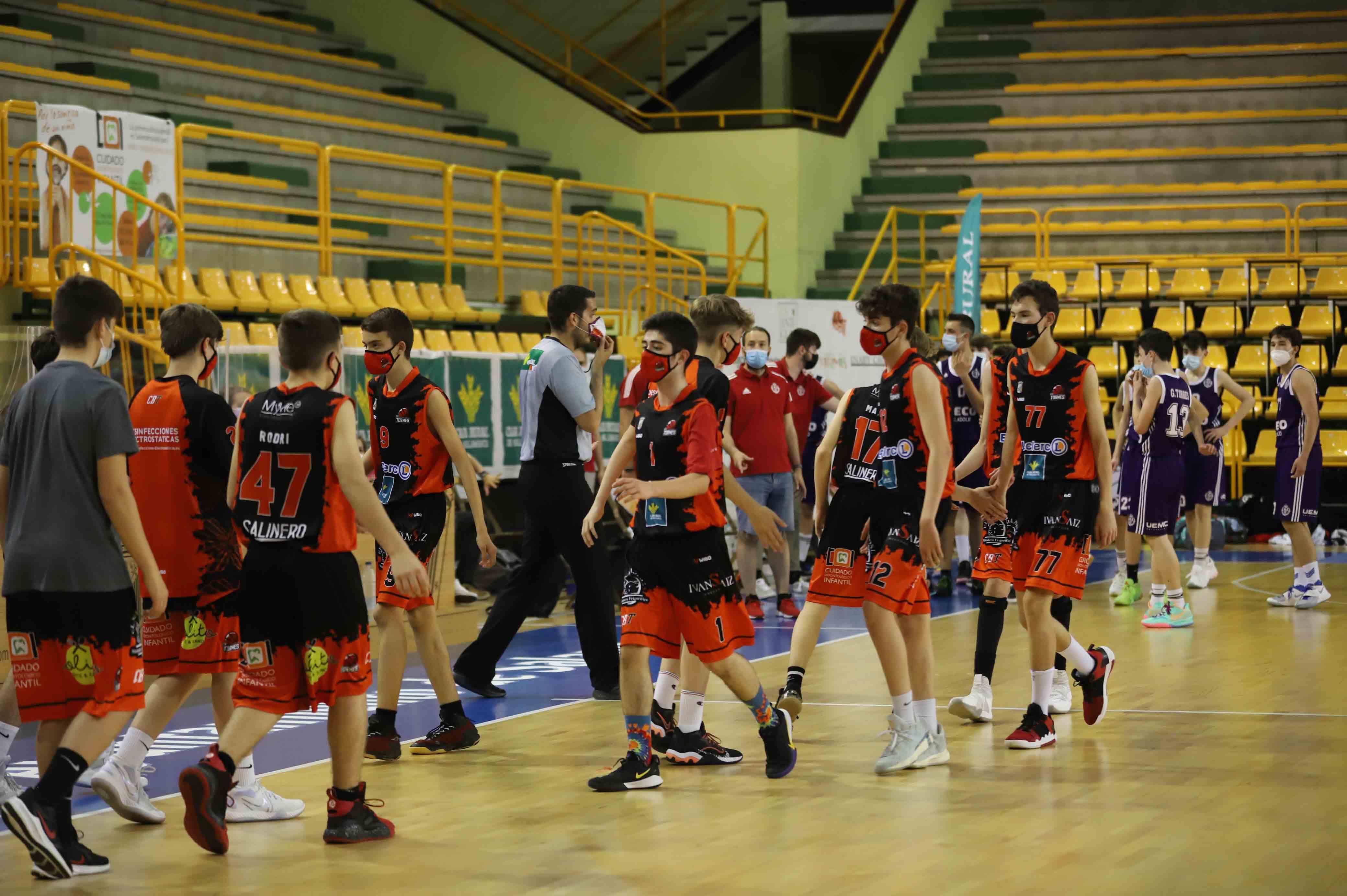 Final a cuatro masculina infantil E. Leclerc - Iveco Valladolid (65-53)