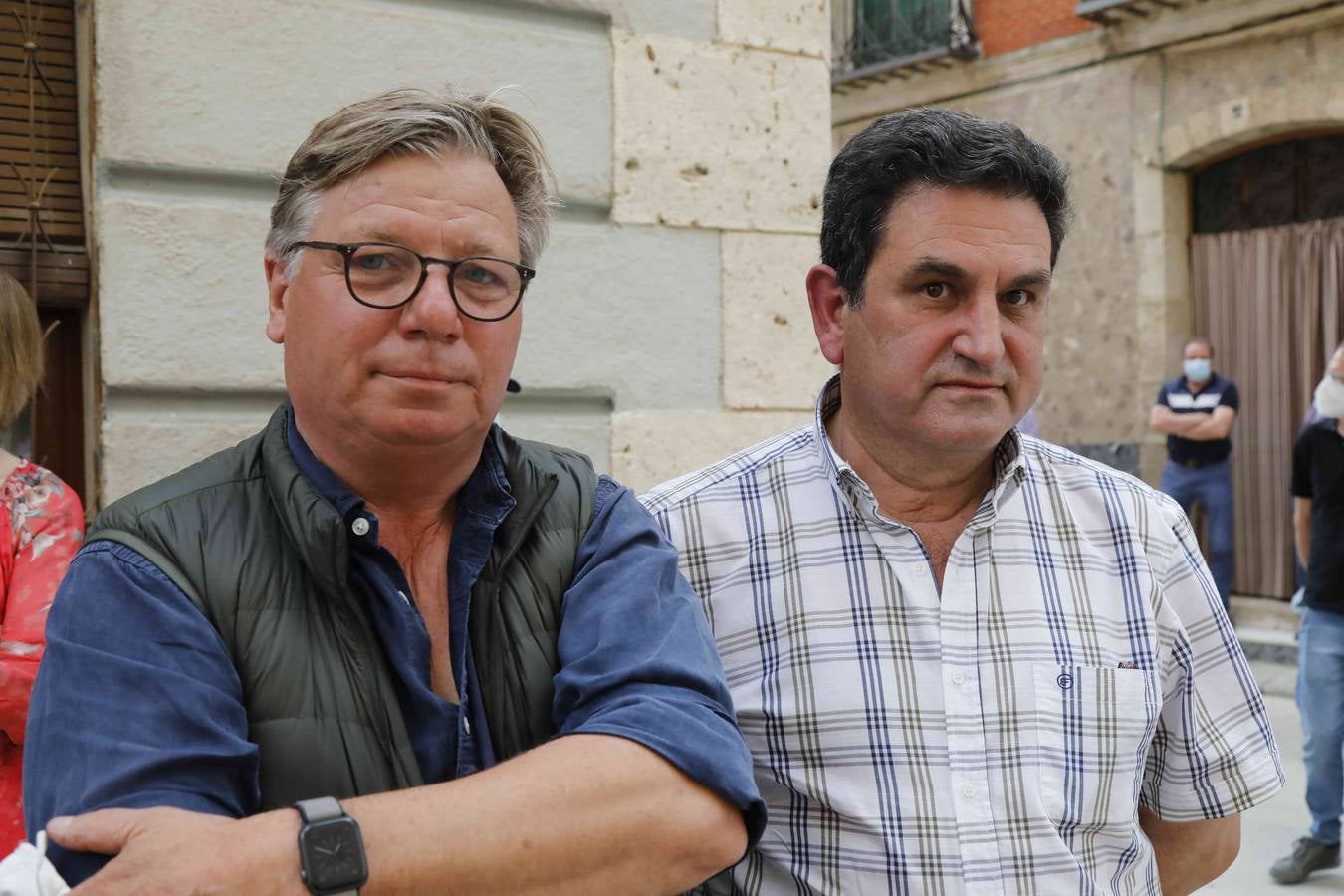 Peter Sisseck (Bodega Dominio de Pingus) y Ramón Arroyo, (Bodegas Ismael Arroyo). 