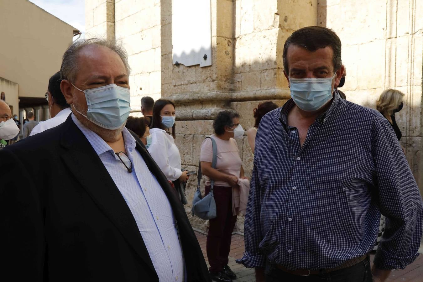 Juanjo Alejos y Ignacio Gómez, sumilleres. 