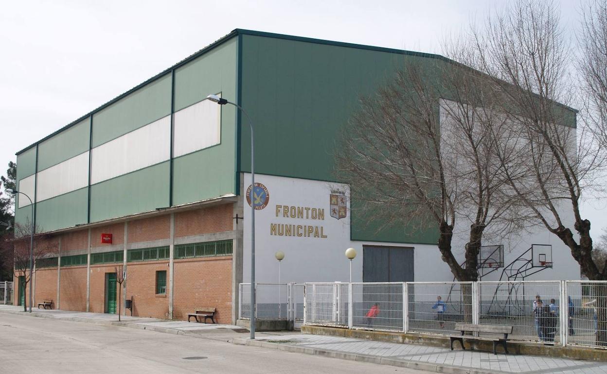 Frontón de Pedrajas, una de las sedes del campeonato 