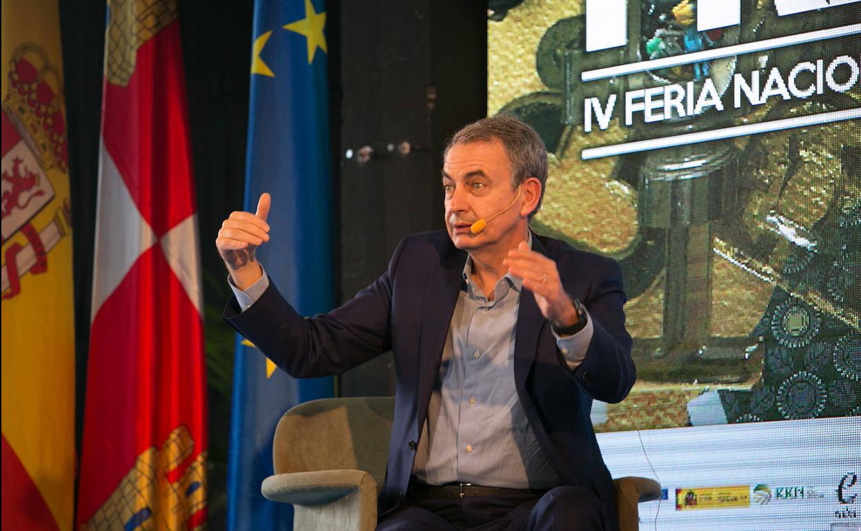 El expresidente del Gobierno José Luis Rodríguez Zapatero.